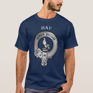 T-shirt Clan Hay Crest & Tartan