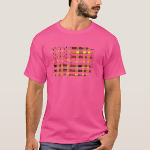 T-shirt Clan Jardine Scottish tartan drapeau américain kil