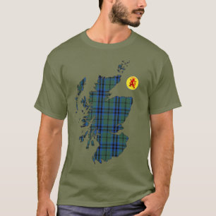 T-shirt Clan Keith [EDIT] Carte Tartan