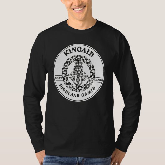 T-shirt Clan Kincaid Scottish Thistle Highland Games (Devant)
