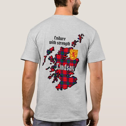 T-shirt Clan Lindsay (Dos)