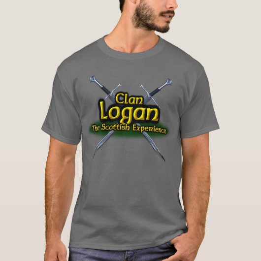 T-shirt Clan Logan L'expérience écossaise (Devant)