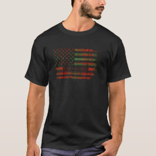 T-shirt Clan MacAulay Scottish tartan drapeau américain ki