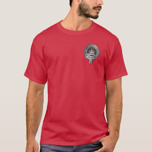 T-shirt Clan MacDonald de Clanranald Crest & Tartan