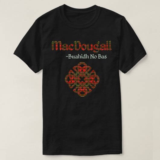 T-shirt Clan MacDougall Scottish Pride (Design devant)