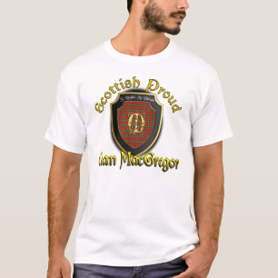 T-shirt Clan MacGregor Chemises écossaises fières