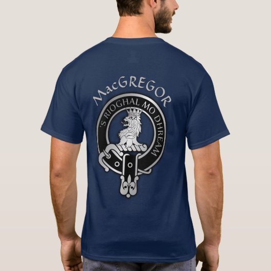 T-shirt Clan MacGregor Crest (Dos)