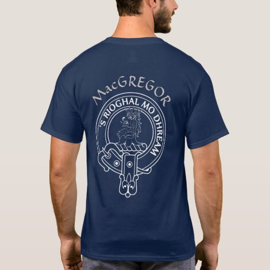T-shirt Clan MacGregor Crest (Dos)