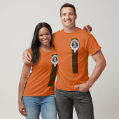 T-shirt Clan MacGregor Crest & Tartan (Unisexe)