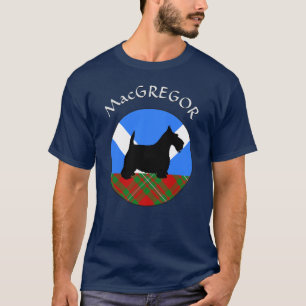 T-shirt Clan MacGregor Tartan & Scottie