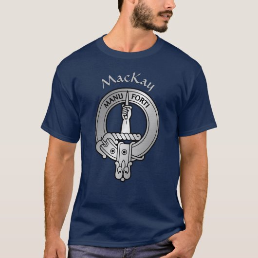 T-shirt Clan MacKay Crest (Devant)