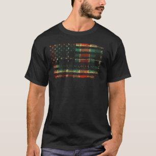 T-shirt Clan MacLachlan Old Scottish tartan drapeau améric