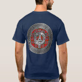 T-shirt Clan MacLean Crest & Tartan Knot (Dos)