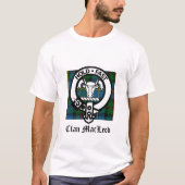 T-shirt Clan MacLeod Crest Badge & Tartan (Devant)