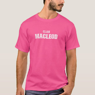 T-shirt Clan Macleod Famille Nom Scottish Heritage
