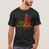 T-shirt Clan MacNaughton Highland Games Shirts (Devant)