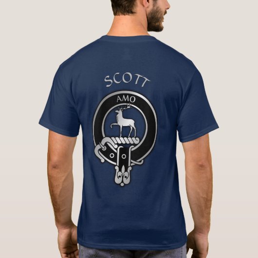 T-shirt Clan Scott Crest (Dos)