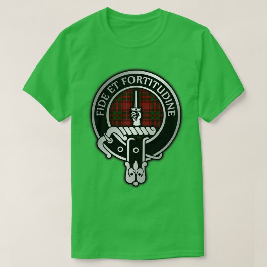 T-shirt Clan Shaw Crest (Design devant)