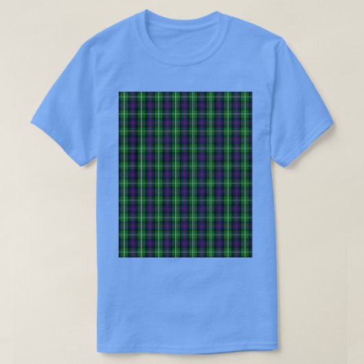 T-shirt Clan Sutherland Tartan Graphic (Design devant)