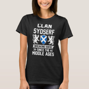 T-shirt Clan Sydserf Famille écossaise Clan Scotland Wreak