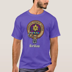 T-shirt Clan Wardlaw Crest sur Tartan