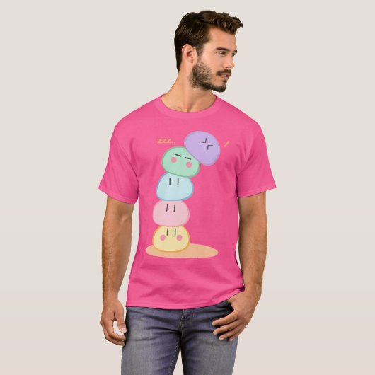 T-shirt Clannad Kawai Dango (Devant entier)