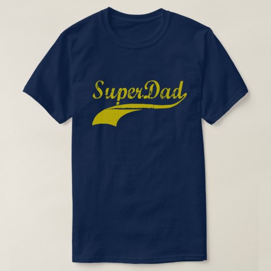 T-shirt Clapotis superbe de papa (Design devant)