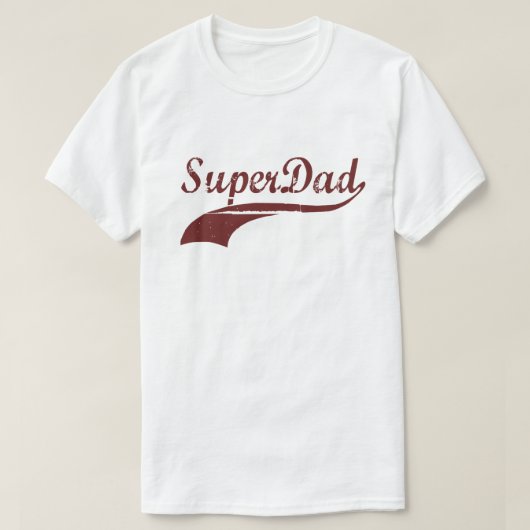 T-shirt Clapotis superbe de papa (Design devant)