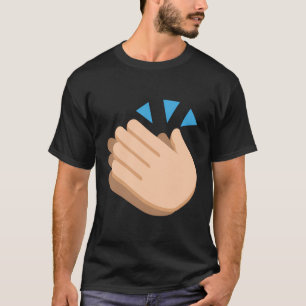 T-shirt Clappage des signes mains