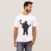 T-shirt claque d'ananas (Devant entier)