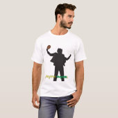 T-shirt claque v2 d'ananas (Devant entier)