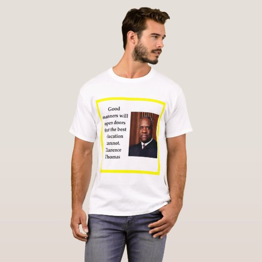 T-shirt Clarence Thomas (Devant entier)