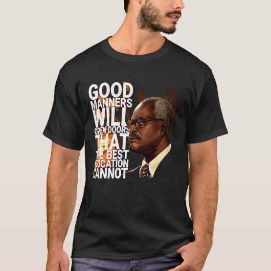 T-shirt Clarence Thomas Crée Des Citations Égales Justice (Devant)