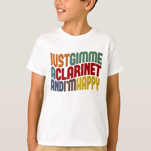 T-shirt Clarinet (Devant)