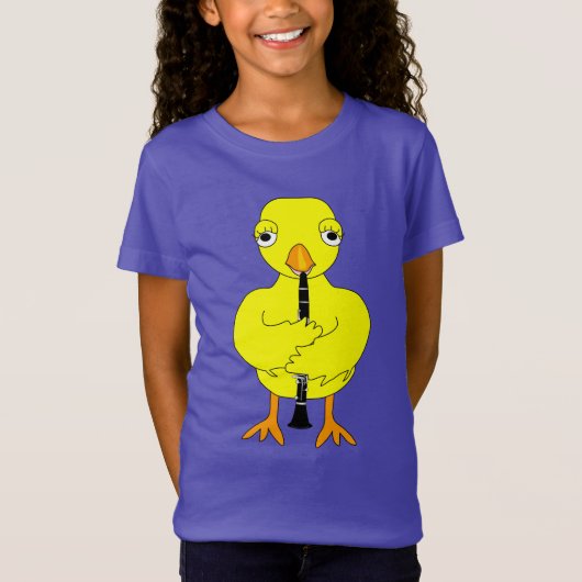 T-Shirt Clarinet Chick (Devant)