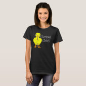 T-shirt Clarinet Chick Text (Devant entier)