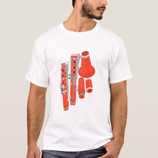 T-shirt Clarinet démonté (Devant)
