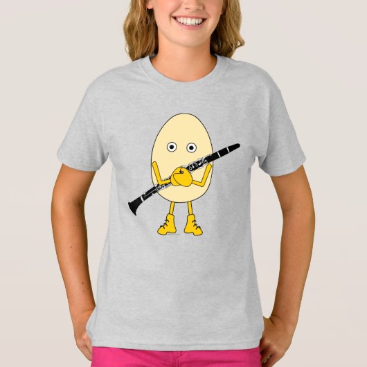T-shirt Clarinet Egghead (Devant)