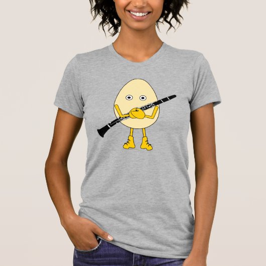 T-shirt Clarinet Egghead (Devant)