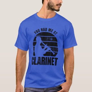 T-shirt Clarinetiste disant garçon