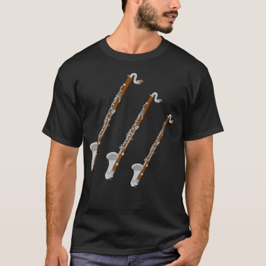T-shirt Clarinets à trois basses (Devant)