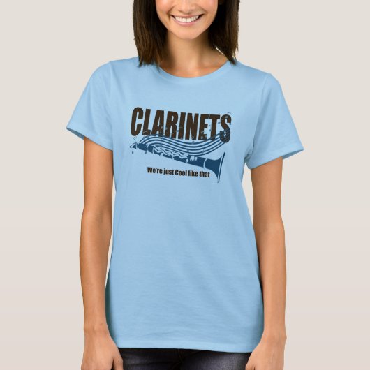 T-shirt Clarinets Cool comme ça (Devant)
