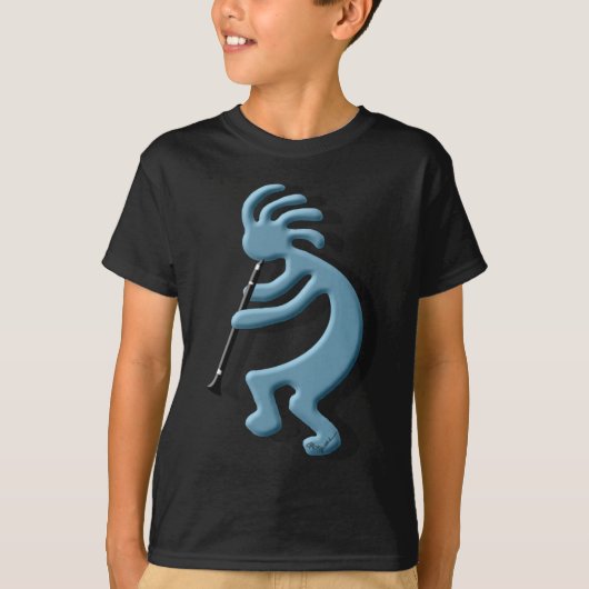 T-shirt Clarinette de Kokopelli (Devant)