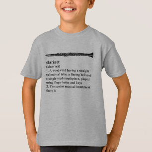 T-shirt Clarinette - l'instrument le plus frais là est