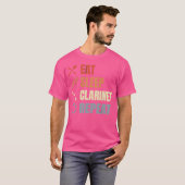 T-shirt Clarinette Répéter ami (Devant entier)