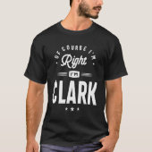 T-shirt Clark connaît le mieux (Devant)