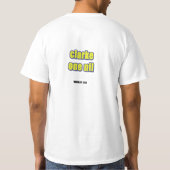 T-shirt Clarke un zéro (Dos)