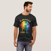 T-shirt Clarksville Proud Ally Lgbtq Pride Us (Devant entier)