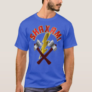 T-shirt Clas SHAXAM Double Jeteuse Ax et Éclair
