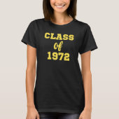 T-shirt Class of 1972 (Devant)